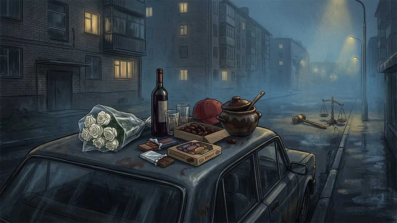 Обложка материала «Как экс-сенатор Лаптев пытался купить мирового судью за финики, вино и розы». Изображение используется в общественно значимых информационных целях (ст. 152.1, ст. 1274 ГК РФ)